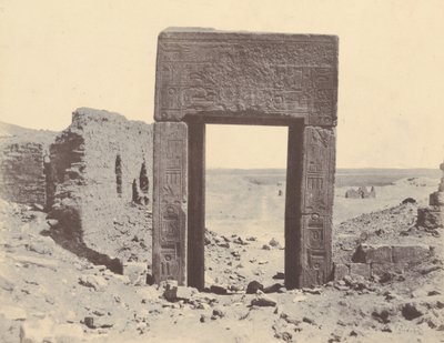 El Assasif, Porte de Granit Rose, No. 2 by John Beasly Greene